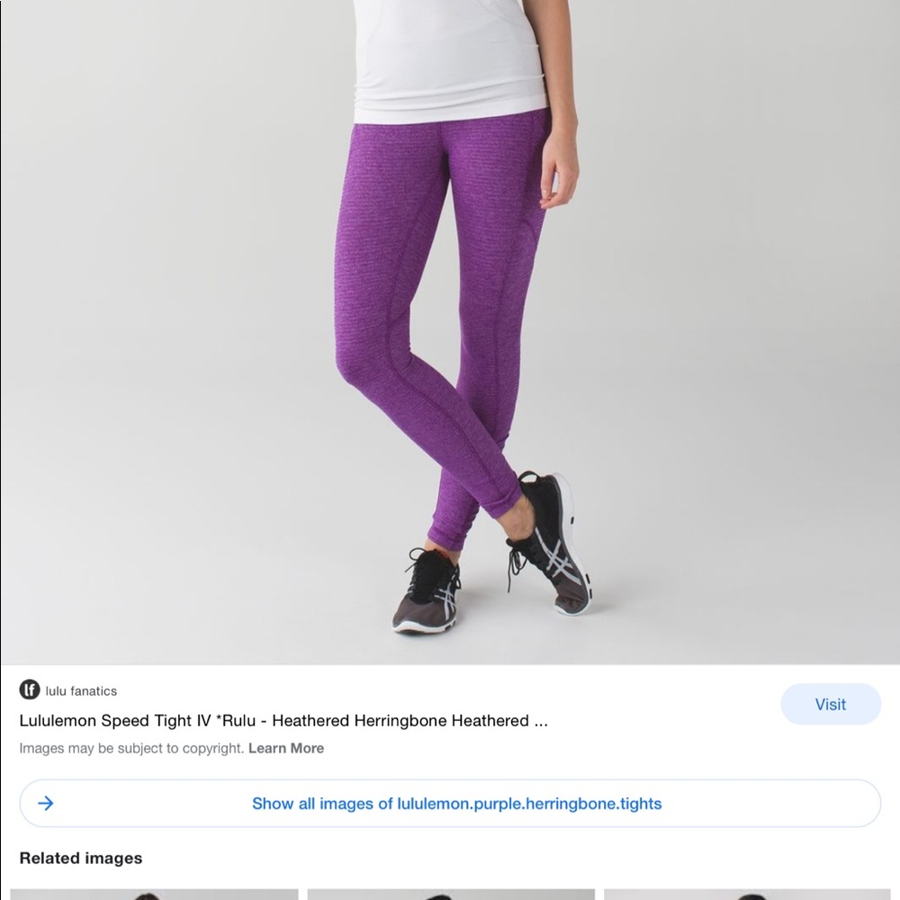 Lululemon Speed Tight IV